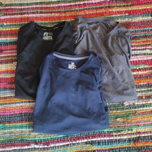 Lot of 3 size 2XL gym shirts/athletic wear